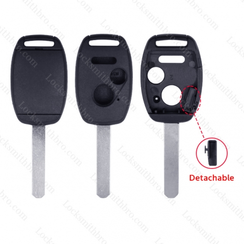 Locksmithbro 2+1 button Honda RHK Shell (without Screw style)