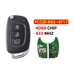 H-yundai original smart key 433MHZ 4D60 80BIT FCCID: RKE-4F17(OEM)