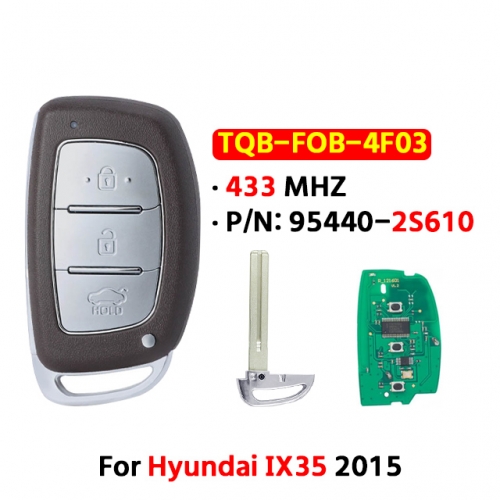 3Button For 2019 H-yundai Palisade remote control smart card 95440-S8200 434 frequency 47 chip