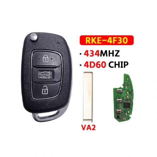 Modern original 3-button smart key RKE-4F30 2015DJ2837 433.95MHZ 4D60
