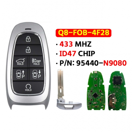 7Button Modern original board sub-shell 7-key key 95440-N9080 Q8-FOB-4F28 47 cores 434NHZ