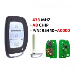 H-yundai 3-Button Smart Key 433MHz 8A Chip PN 95440-A0000PGB