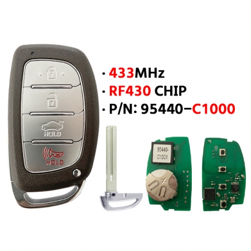 Smart Key Remote 433MHz 95440-C1000 for H-yundai Sonata 2015-2017