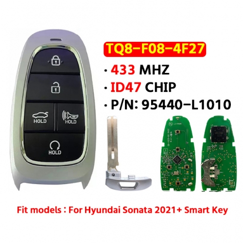 5Button Modern original smart key TQ8-F08-4F27 PN 95440-L1060 434MHZ(OEM)