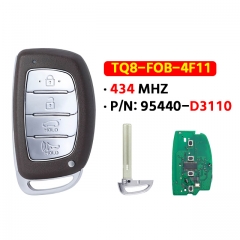 H-yundai 2018 H-yundai Tucson remote control smart card 4 keys 434MHZ 47 chips 95440-D3110