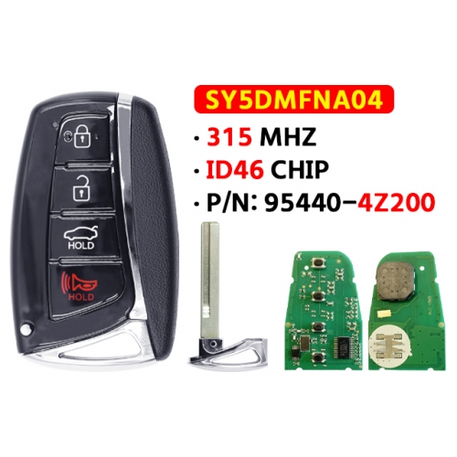13-18 H-yundai Santa Fe 4-button smart card 95440-4Z200 / SY5DMFNA04