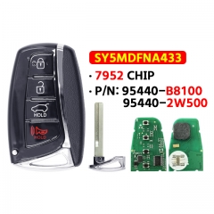 For 15-18 years modern 4-button smart 95440-B8100/95440-2W500/SY5MDFNA433