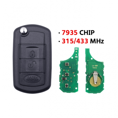 LockSmithbro 315 Mhz 7935 Chip 3 Button Rang Rover Remote Key