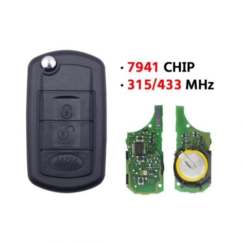 LockSmithbro 3 Button 7941chip 315mhz Rand Rover Discovery3 Remote Key