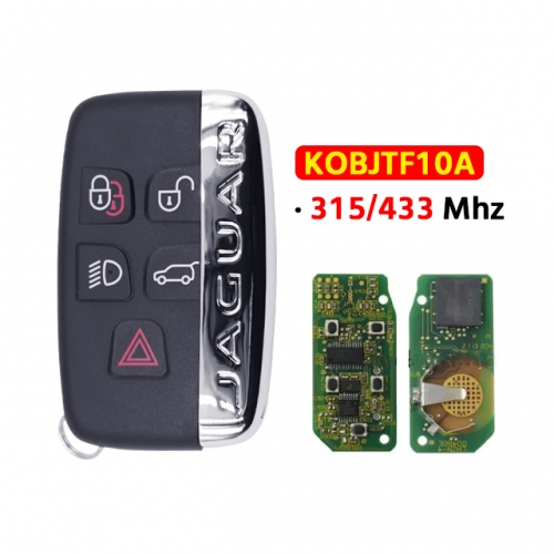 LockSmithbro 5 Button 433Mhz ForJaguar Smart Keyless Key