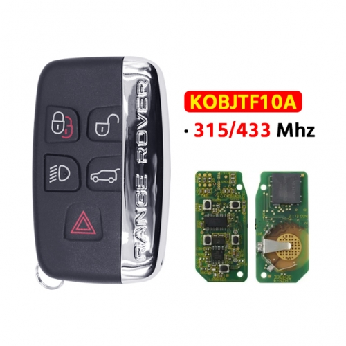 LockSmithbro 5 Button 315/433Mhz Landrover Evoque,Discovery4,Sport, Range Rover Smart Key Card