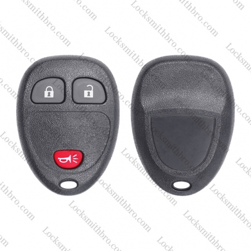 LockSmithbro GM 3Button Remote Key Shell Without Battery Place