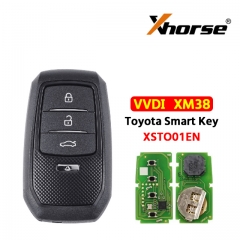 Xhorse VVDI XM38 Smart Key XSTO01EN Proximity Remote Key 8A 4D 4A Chip for T-Toyota Lexus Updated Version of VVDI XM Key XSTO00EN