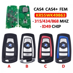 New Modified Boutique Smart LCD Key 315MHz/433MHz/868MHz for BMW 3 5 7 F  Series FEM/BDC/CAS4/CAS4+ HUF5662 HUF5767 5WK49861