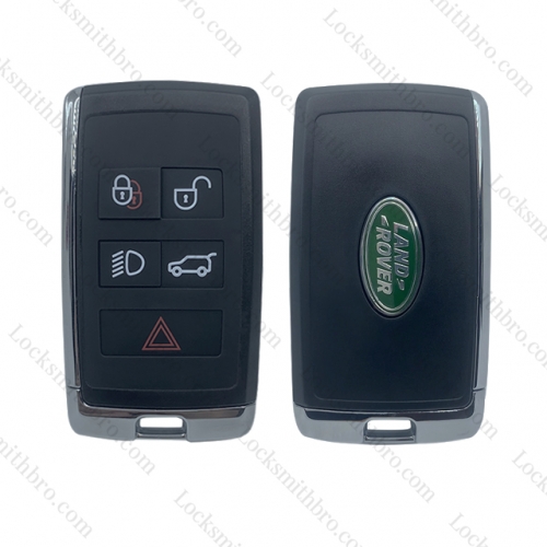 5 Button Remote key Shell with Landrover Logo