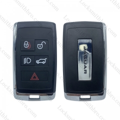 5 Button Remote key Shell with T-Jaguar Logo