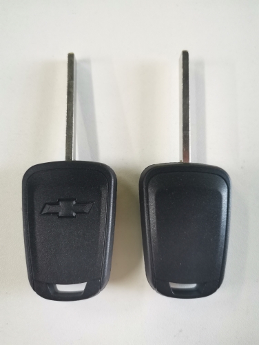 Chevrolet Transponder Key Shell With Logo And Chip Place