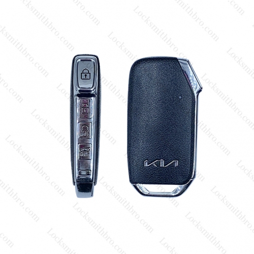 LockSmithbro 4 Button Kia Smart Key Shell With Logo Model B