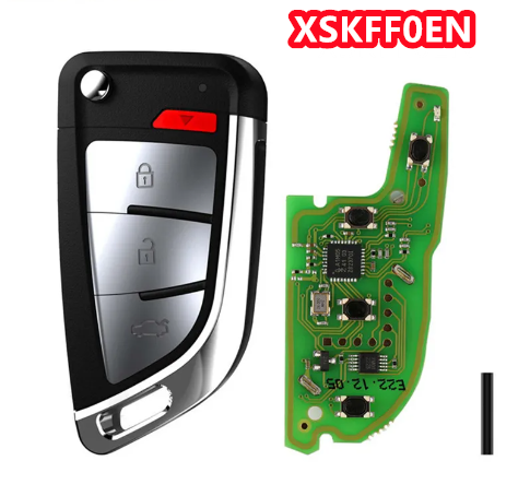 Xhorse XSKFF0EN Knife Style Flip Smart Key with 4 Buttons