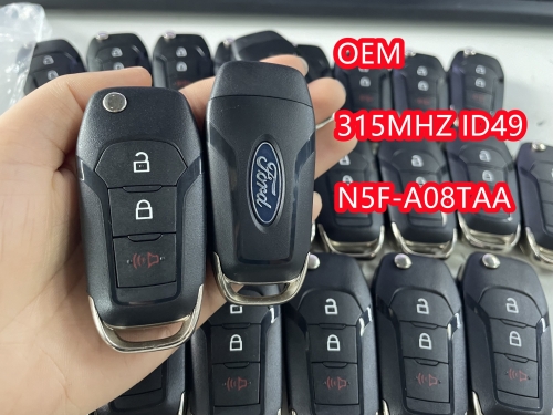 OEM Smart Key For Ford 315MHZ ID49chip FCC ID: N5F-A08TAA