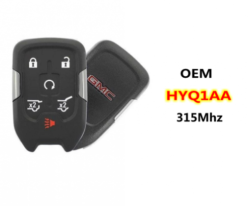 OEM 6Button GMC smart key 315Mhz HYQ1AA for 2015-2020 GMC Yukon