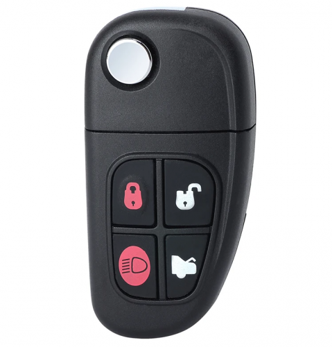Landrover -Jaguar 4Button Flip Key shell without logo