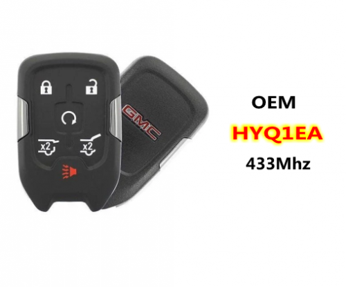 OEM 6Button GMC smart key 433Mhz HYQ1EA for 2020 GMC Yukon