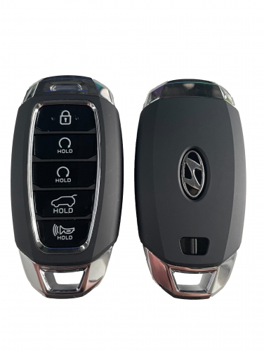5 Button For T-Hyundai smart Key Shell With Logo