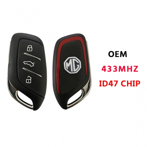 Oem Smart Remote Car Key Fpb For MG MG6 HS 2018-2021 Keyless-go Samrt key 433mhz With ID47