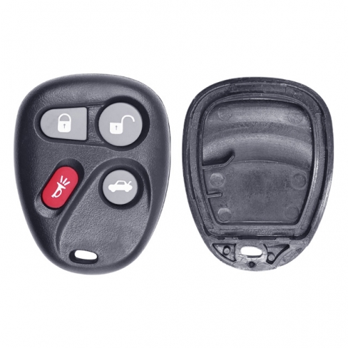 LockSmithbro GM 4 Button Remote Key Shell Without Battery Place