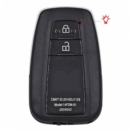 2 Buttons Remote Car Key Shell for T-Toyota smart modified shell KD/K518/VVDI XM38 smart shell