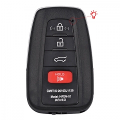 4 Buttons Remote Car Key Shell Case Fob for T-Toyota  smart modified shell  KD/K518/VVDI XM38 smart shell （SUV）
