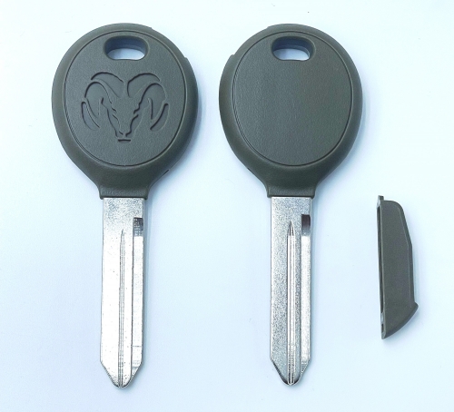 LockSmithbro Dodge Transponder Key Shell With Logo