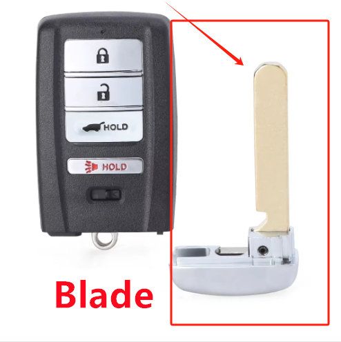 LockSmithbro Acura  Smart Key blade