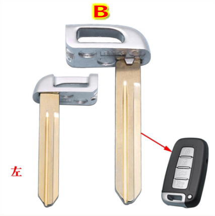 LockSmithbro Left Blade ForHyundai Smart Key Shell