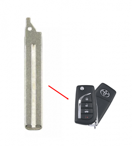 LockSmithbro T-Toyota Filp Key Blade for OEM shells