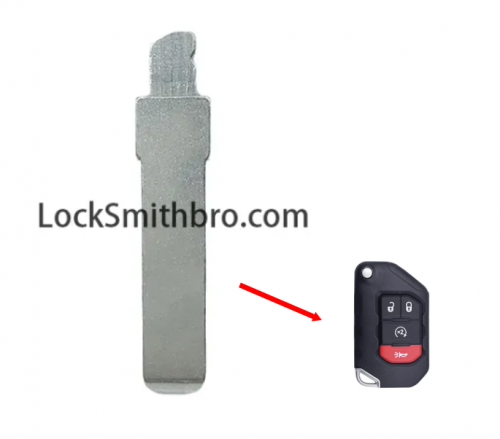 LockSmithbro Jeep Smart Key blade