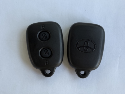 LockSmithbro 2 Button Toyot  Renote Key Shell with LOGo