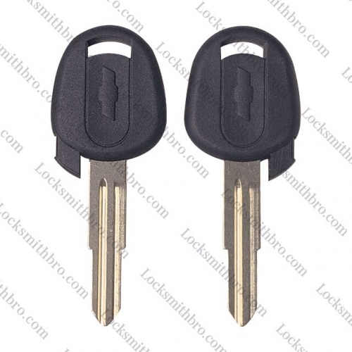 LockSmithbro Left Blade Chevrolet Transponder Key Shell Case With Logo