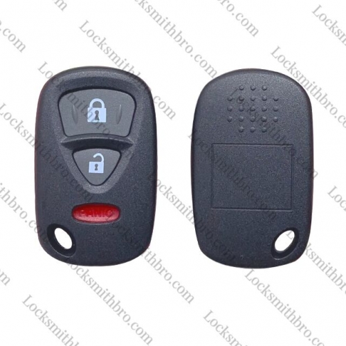 3Button T-Suzuki remote key shell