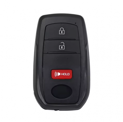 2+1Button T-Toyota smart Key Shell with Logo