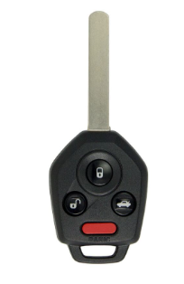 4 Button Subaru Remote Shell With Button Part With Chip Place without LOGo