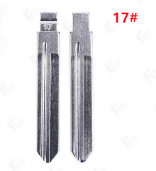 LockSmithbro 17# Replacement Flip Remote Key Blade Car Key blank For Elysee Picasso Remote Key