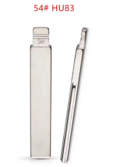 LockSmithbro Remote New Arrival ForCitroen Flip Folding Car Key Blank No.54 HCA/HU83 Modified Key Blade With Groove