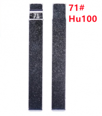 LockSmithbro Flip KD Remote Key Blade #71 HU100 Blade For Chevrolet Cruze Camaro Equinox For Buick/GMC/Opel/Cadillac Blade