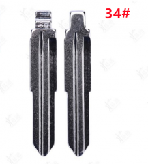 LockSmithbro  #34 Remote Key Blade Car Key blank For Kia Rio Remote Key