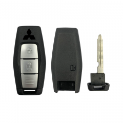 2 Button T-Mitsubishi Smart Key Shell With LOGO