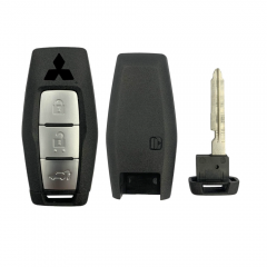3 Button T-Mitsubishi Smart Key Shell With LOGO