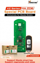 XHORSE XZMZD6EN Special Key PCB Board with 3 Buttons Shell Exclusively for Mazda Remotes
