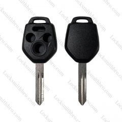 4 Button Subaru Remote Shell With Chip Place without Logo